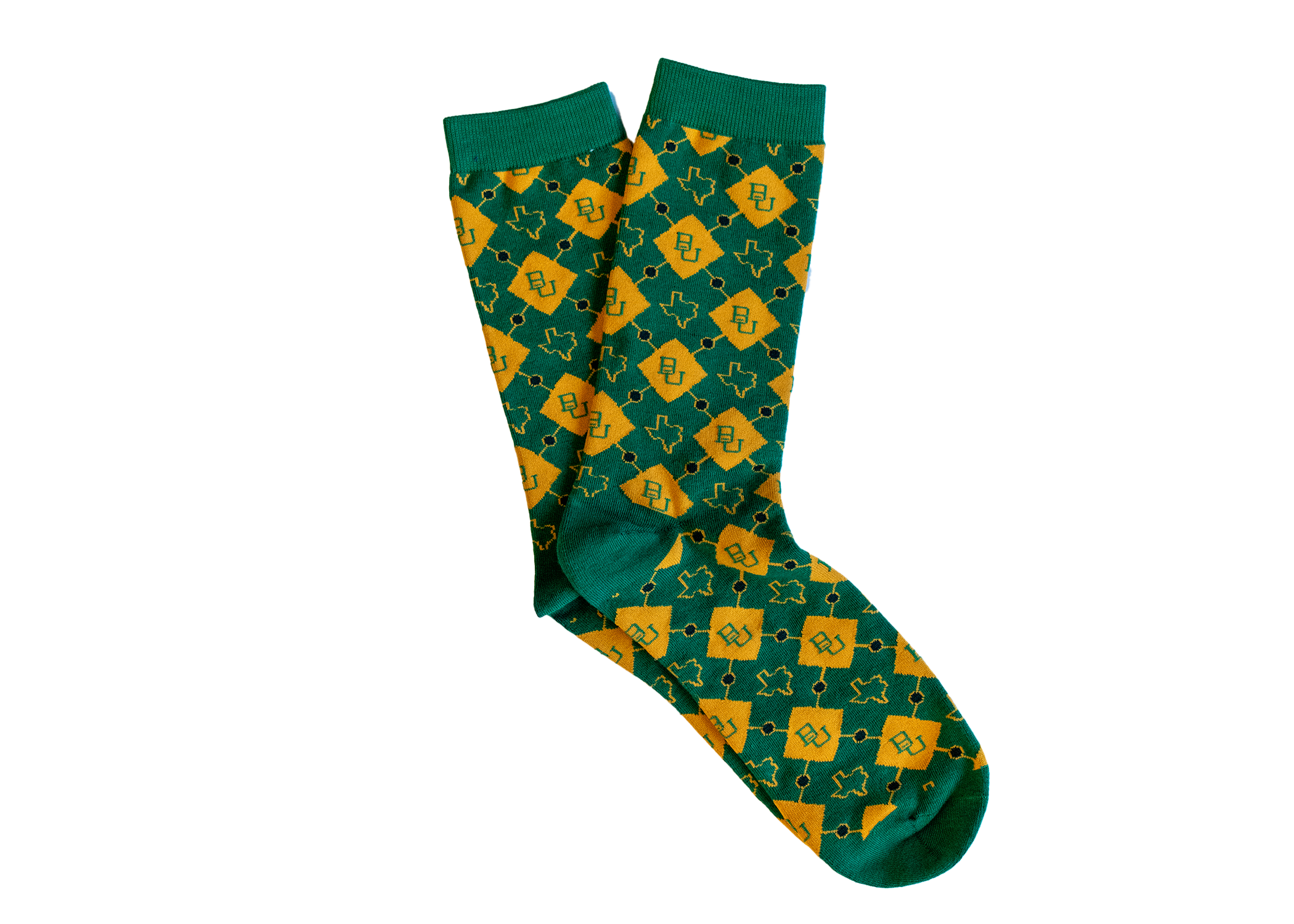 Baylor Texas Sock