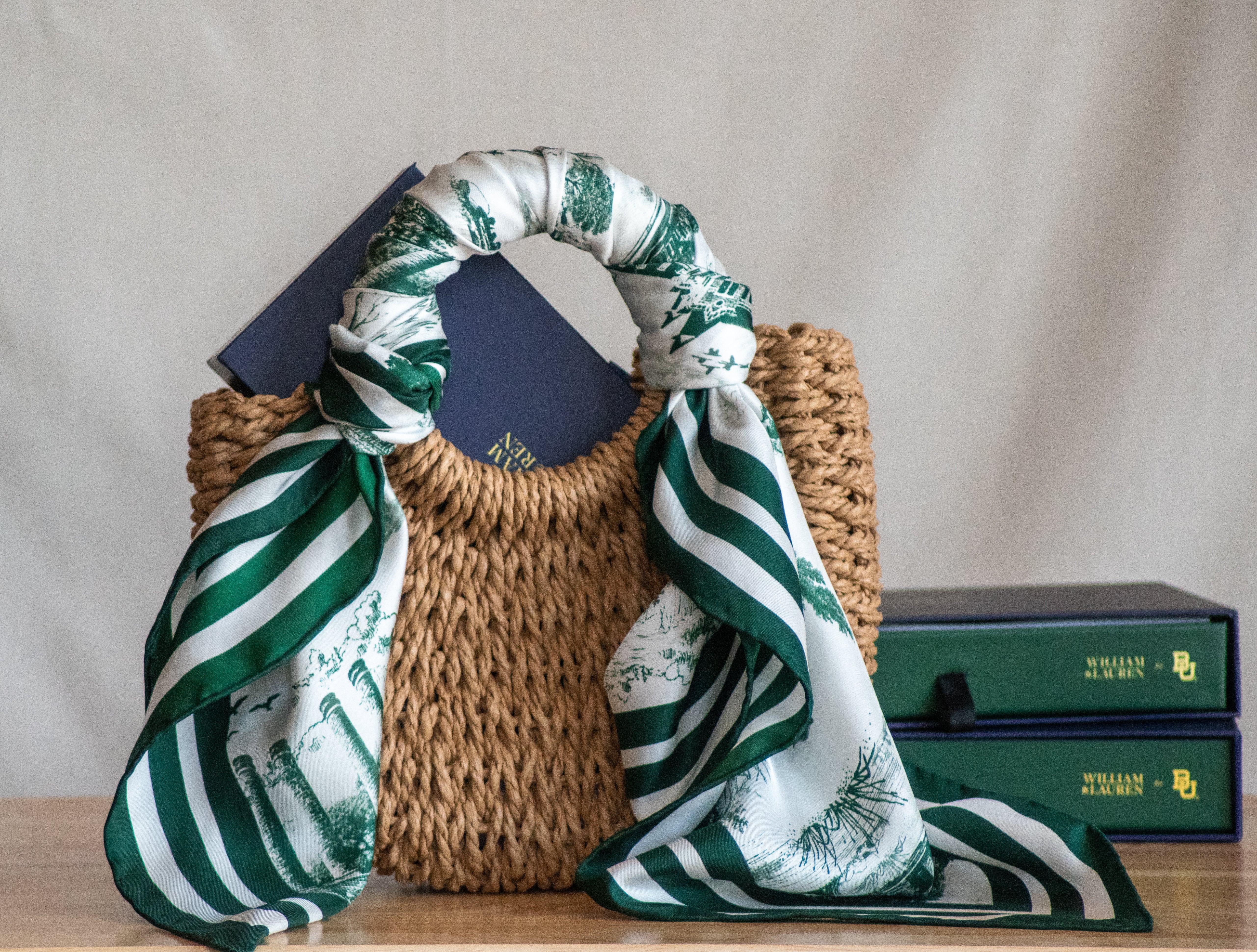 Baylor Toile Scarf