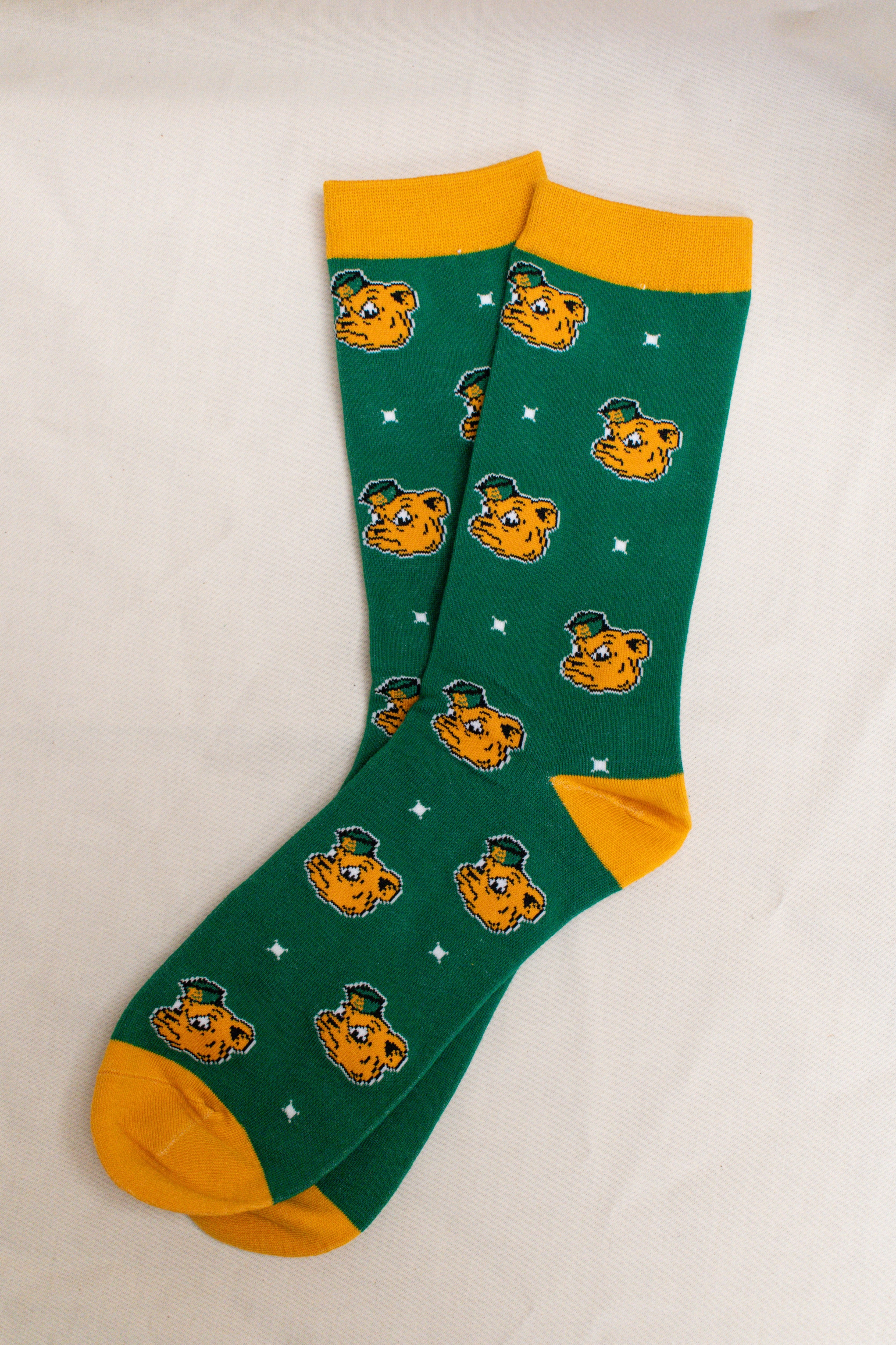 Baylor Sailor Bear Sock