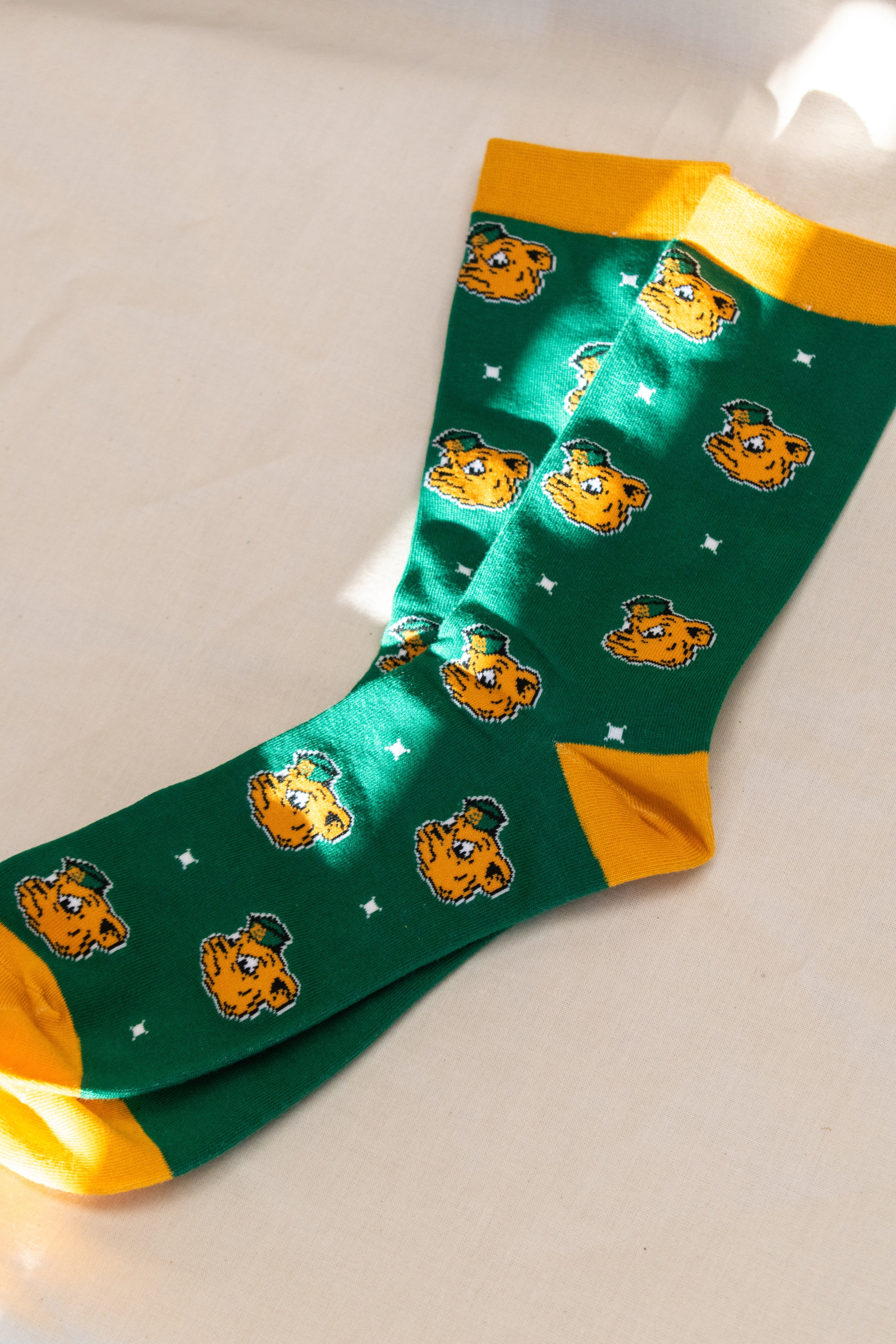 Baylor Sailor Bear Sock