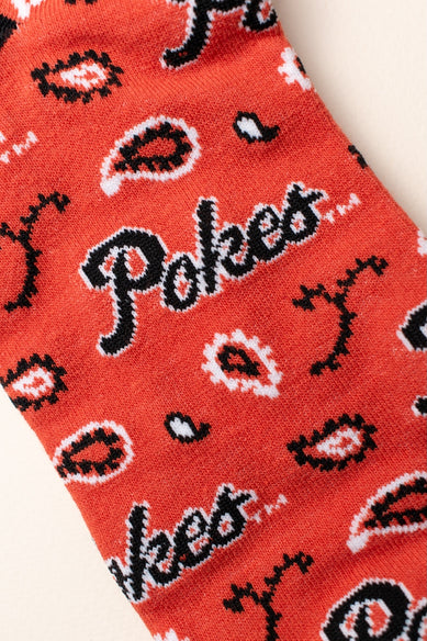 OSU Pokes Sock