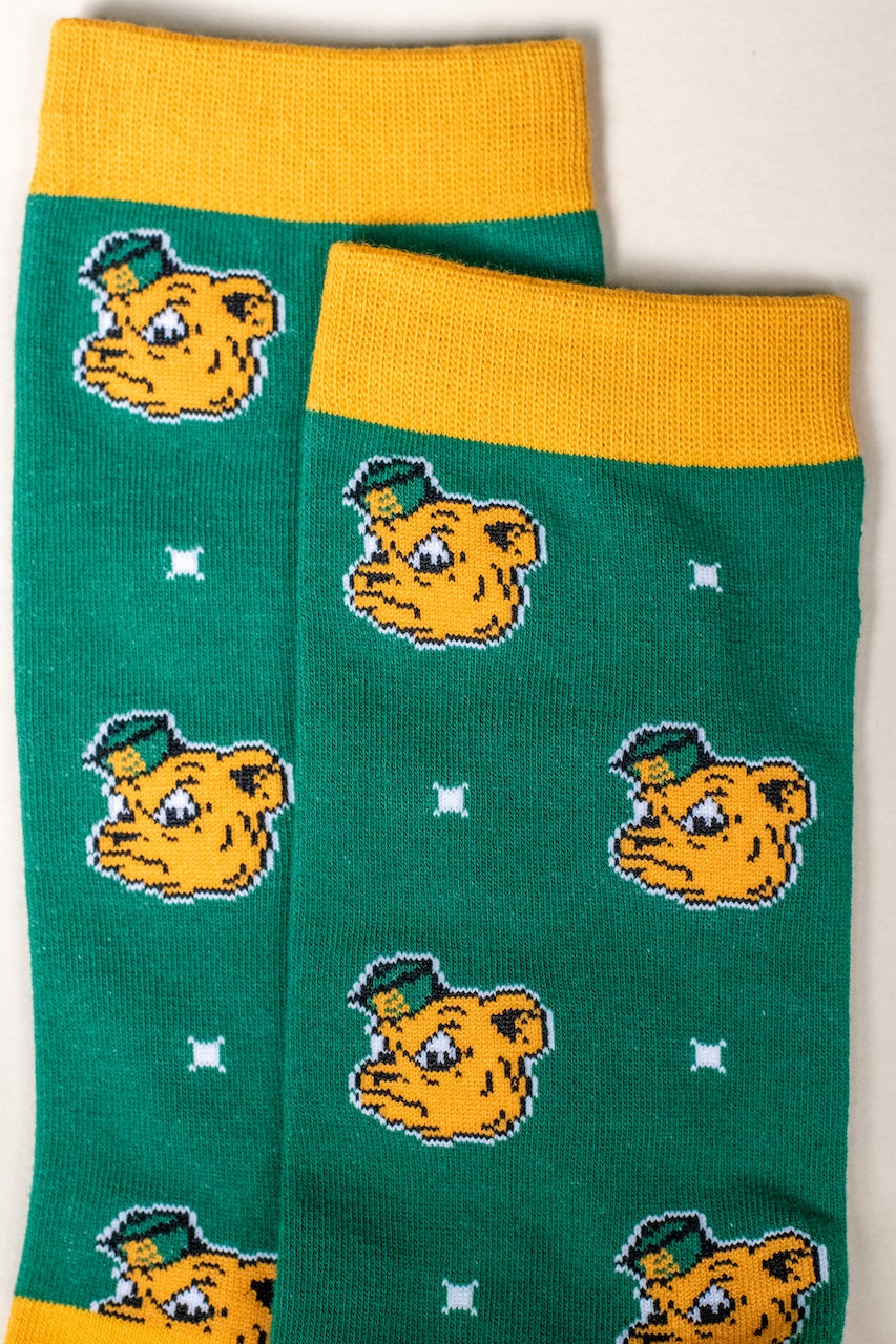 Baylor Sailor Bear Sock