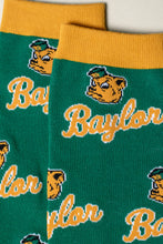 Load image into Gallery viewer, Baylor Sailor Bear Script Sock
