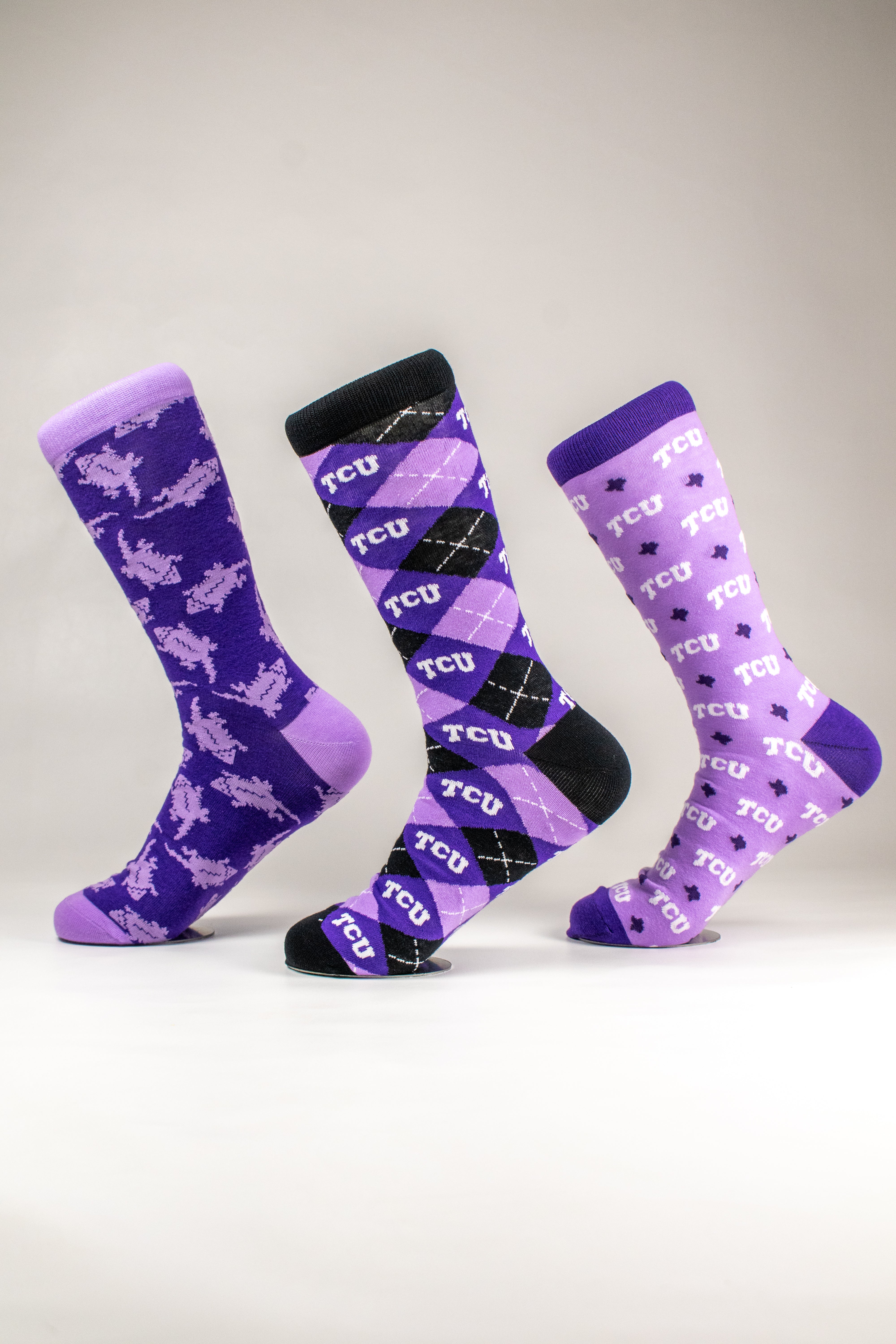 TCU Texas Sock
