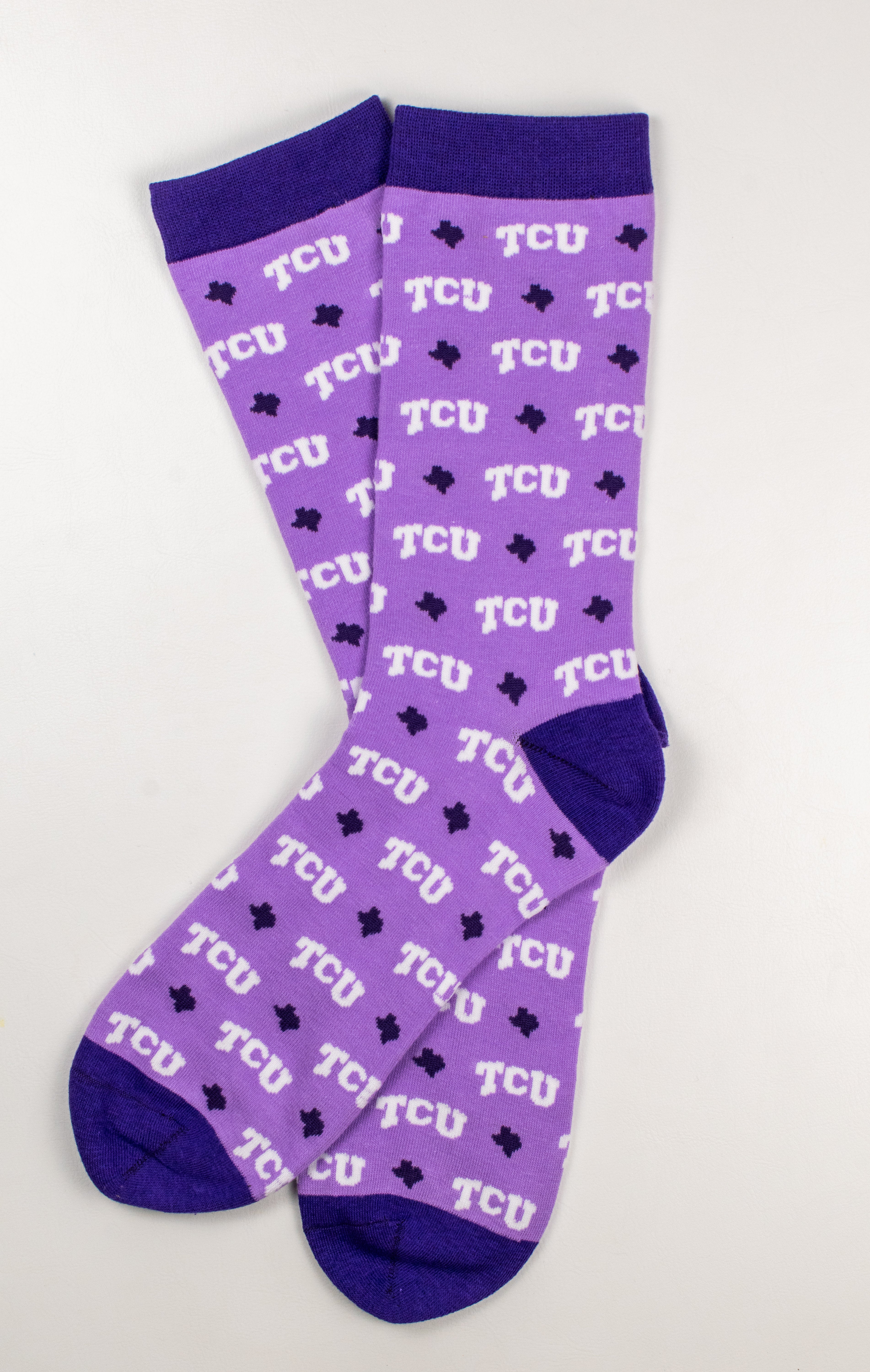 TCU Texas Sock