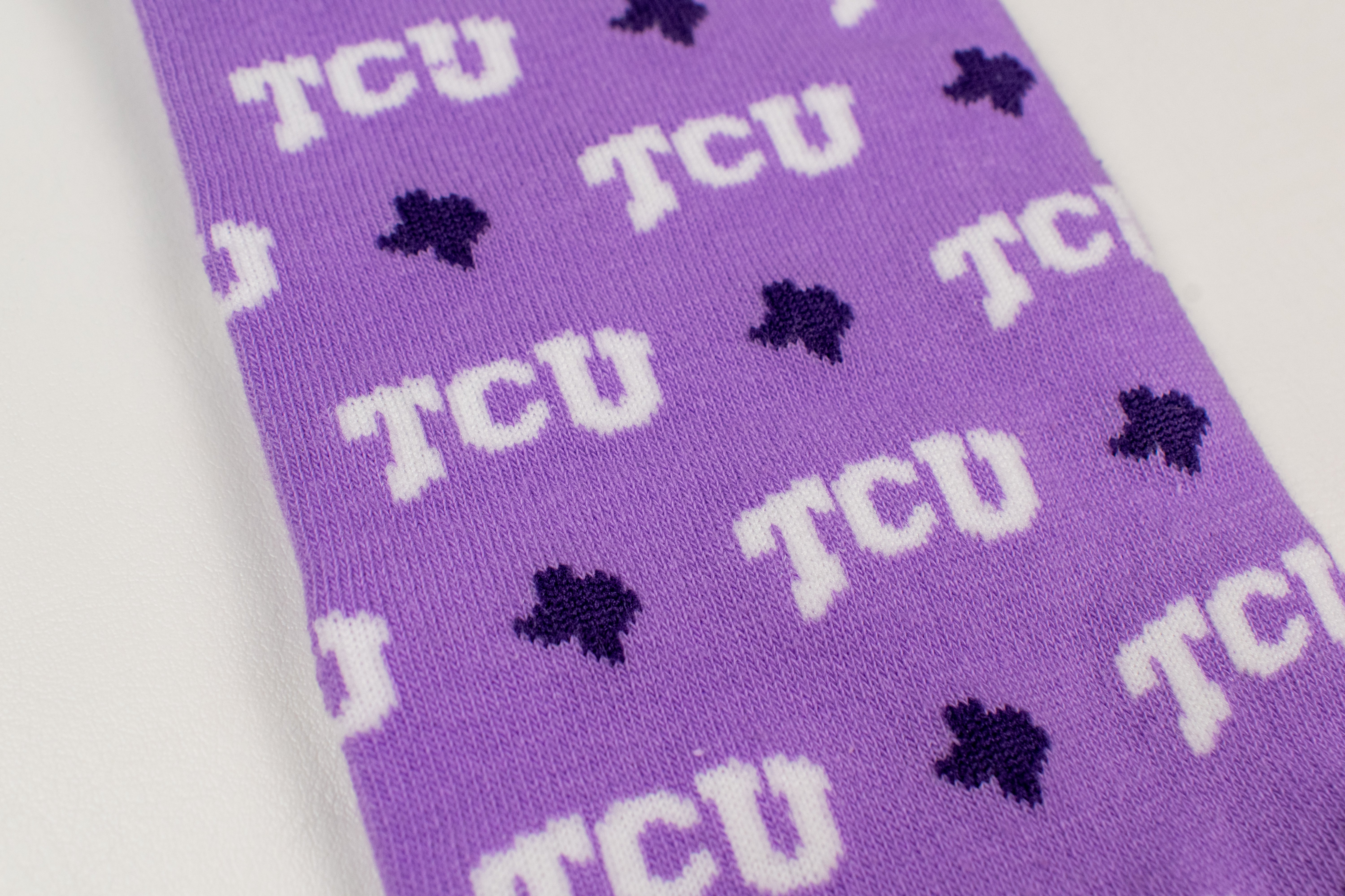 TCU Texas Sock