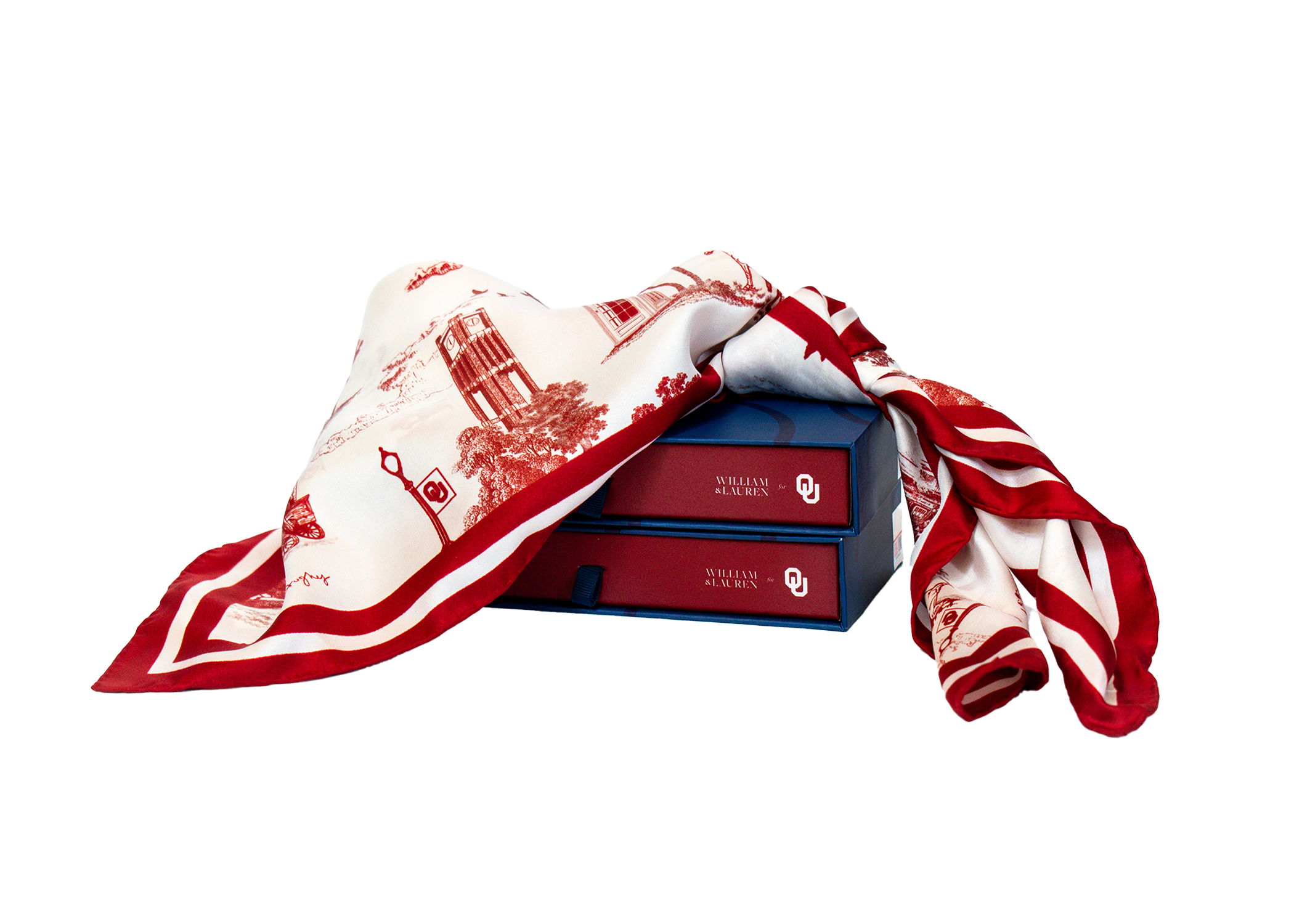 OU Toile Scarf