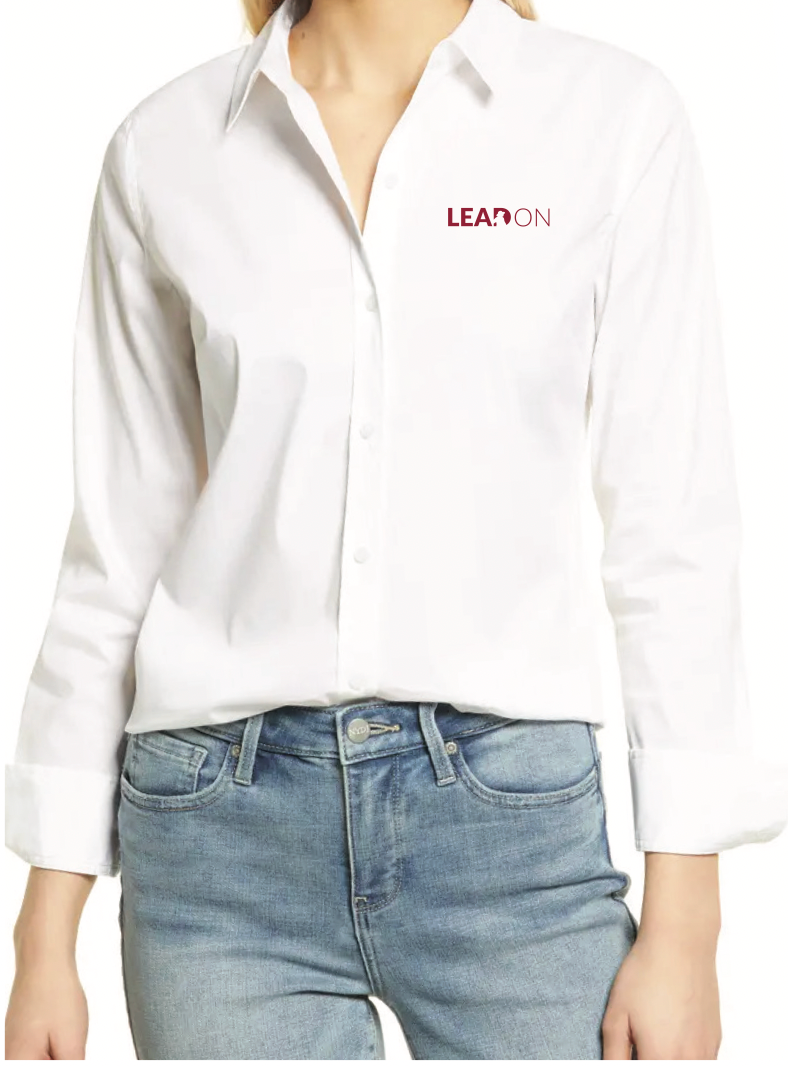 Women's Lead On Button Up