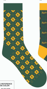 Baylor Texas Sock
