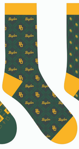 Baylor/BU Sock