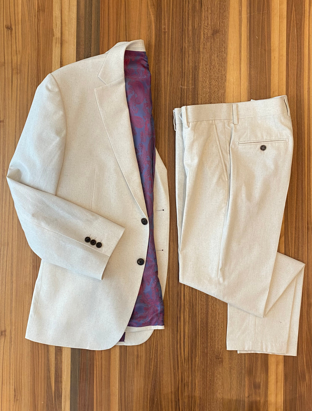 Linen Custom Suit