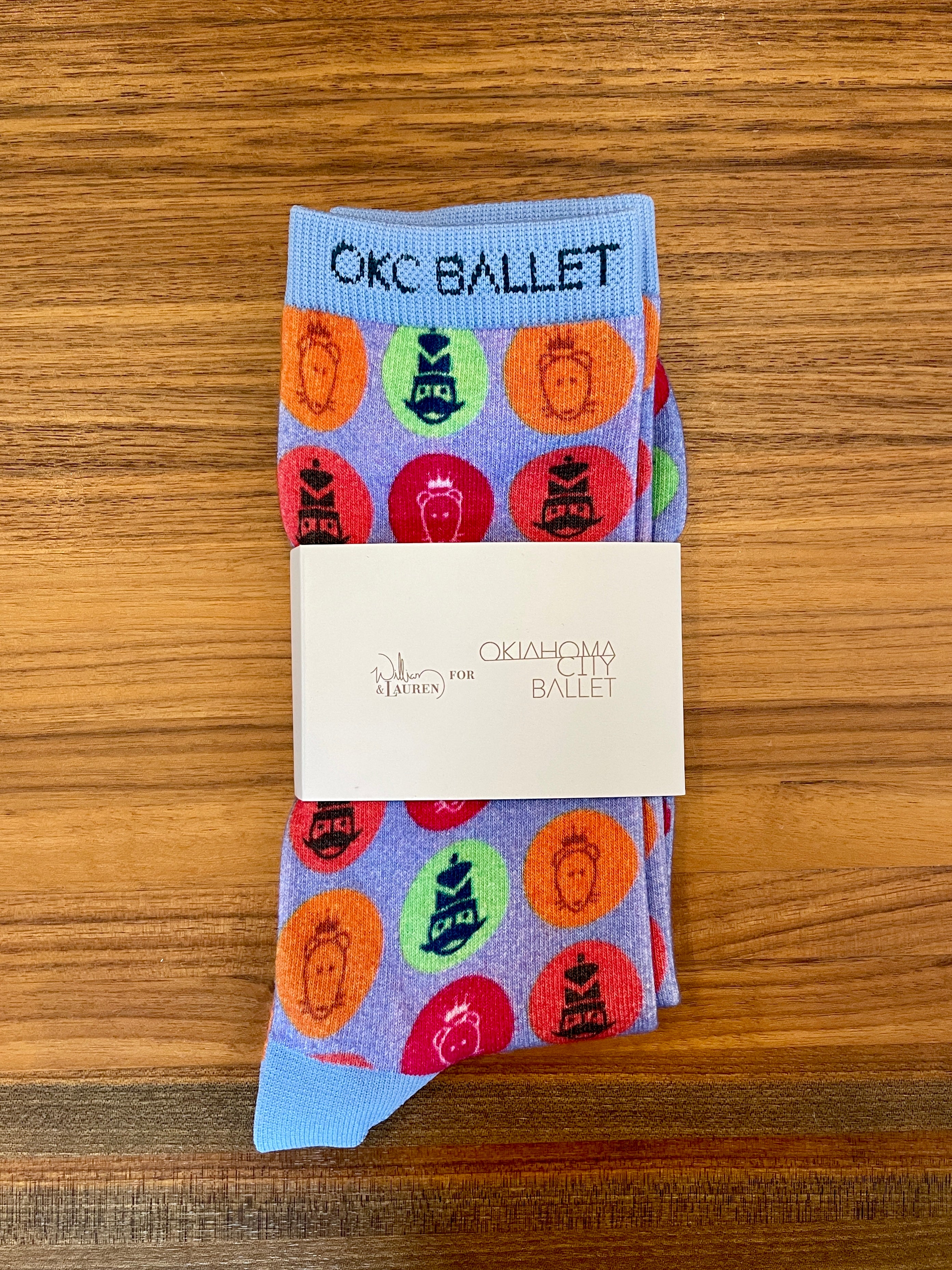 OKC Ballet Nutcracker Sock